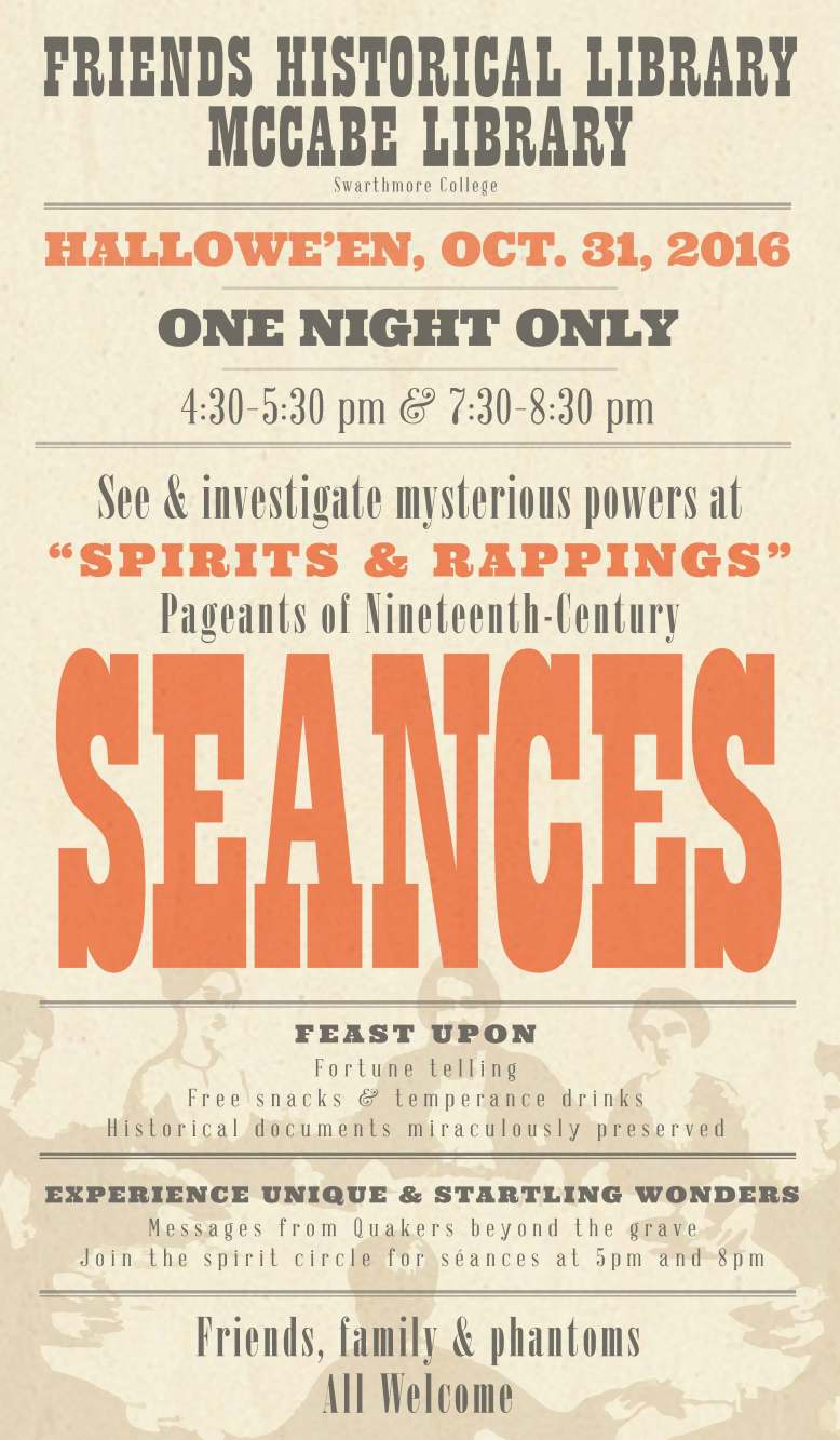 swarthmorearchivesseanceposter